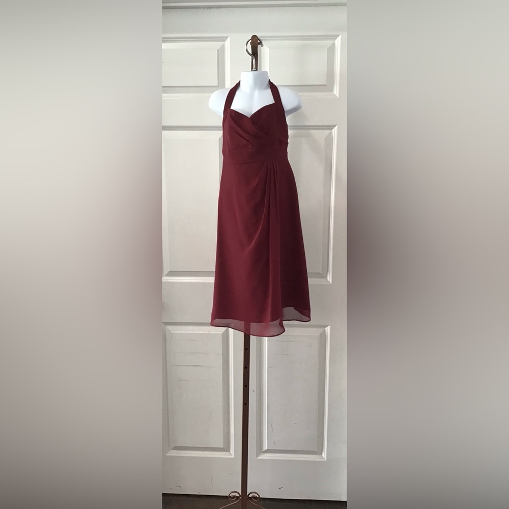 Kids Alfred Angelo Deep Red Dress